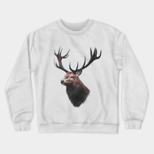 Deer Portrait Crewneck Sweatshirt